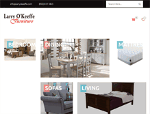 Tablet Screenshot of larryokeeffe.com